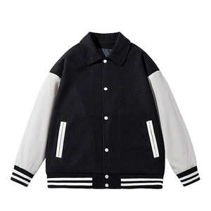 Letterman-Veste universitaire avec logo brodé sur mesure-Hiver-Basketball Baseball Varsity Jacket-Qualité supérieure-Chaleur-Style pour hommes - Product Image 4