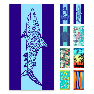 Toalla de Playa de Microfibra Suave, Ecológica, de Secado Rápido y Súper Absorbente, para Todas las Temporadas, con Estampado Colorido Personalizado de la Marca <span class=keywords><strong>Lenna</strong></span> - Product Image 3