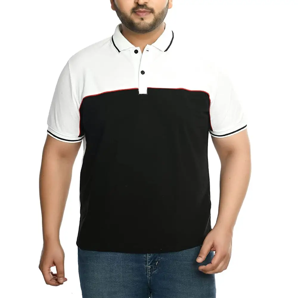 En farklı tasarım kısa kollu son tarzı ısmarlama artı boyutu Polo gömlekler erkekler için/en yeni artı boyutu Polo t-shirt