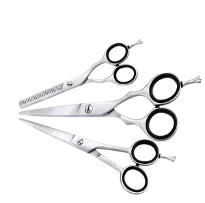 Tijeras de peluquería profesionales personalizadas, tijeras de adelgazamiento de acero inoxidable, tijeras para cortar el cabello - Product Image 2