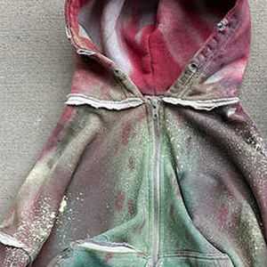 เสื้อฮู้ดสั่งทำจากโรงงาน OEM พร้อมการพิมพ์โลโก้หรือการปักลายเสื้อผ้าแนวสตรีทหรือชุดกีฬารับการสั่งซื้อจำนวนมาก - Product Image 4