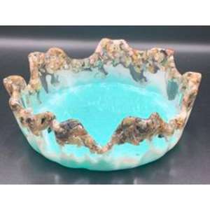 Cuenco de resina duradero para servir todos los días elegante versátil ligero elegante hecho a mano decorativo moderno único artístico Cocina - Product Image 2