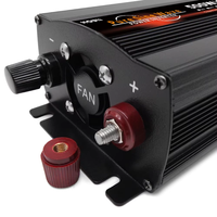 Convertisseur d'énergie HOULI monophasé à onde sinusoïdale pure DC 12V AC 220V 1000W, efficacité 90%, pour usage domestique, automobile et camping-car, 50/60Hz