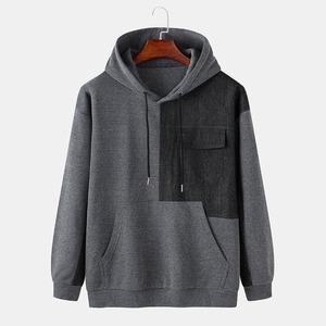 Sweat-shirts à capuche unisexe en molleton 100 % coton épais, style streetwear, personnalisables, anti-plis, séchage rapide - Product Image 1