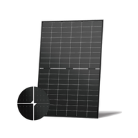 Venta al por mayor de módulos solares bifaciales Solar Tiger Neo All Black 54HL4R-B 425-450W 54 Half Cell N-Type de doble vidrio BIPV