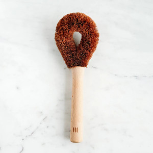 Cepillo de madera duradero para cocina, cepillos de limpieza para baño, limpieza de fibra redonda de coco - Product Image 6