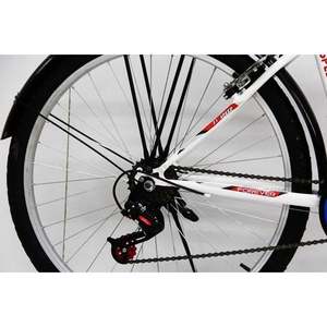 Vélo de ville Dorello Bisiklet 2650, modèle 26 pouces, avec garde-boue, vitesse unique, fourche en acier et aluminium, système de freinage - Product Image 3