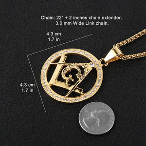 Último estilo OES Collar joya excelente diseño de alta calidad masónico personalizado Collar joya - Product Image 6