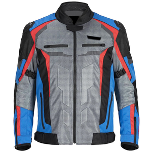 Vente en gros de veste de moto en cuir de course unisexe sur mesure Veste tendance pour homme respirante, coupe-vent, moto unisexe sur mesure - Product Image 5