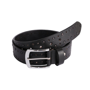 Personalizar Pure Logo Moderno Nuevo estilo Hecho a mano Elegantes cinturones de cuero Pu para hombres - Product Image 4