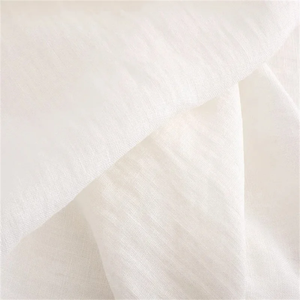 Vente en gros 115 ''/292cm de largeur supplémentaire 100% tissu de lin textile de maison tissé uni pour literie rideaux coussins-pour garçons filles - Product Image 3