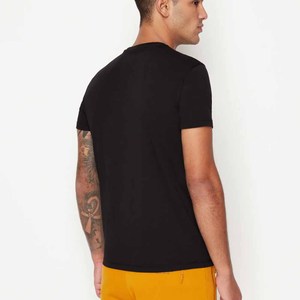 Plain Blanks For Custom Printing Wholesale Heavyweight Poly Cotton Tee Regular Fit T-<b>shirts</b> for Men - Product Image 4