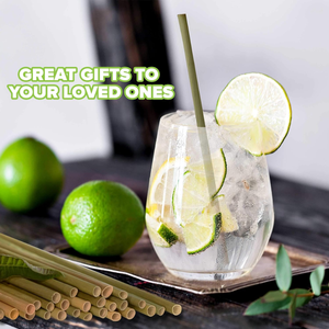 Venta al por mayor de pajitas de hierba compostables biodegradables totalmente naturales de Vietnam desechables de un solo uso de material de PC de uso barato - Product Image 4