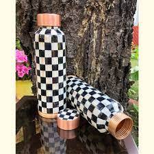 Botella de Cobre Reutilizable Ecológica para una Vida Sostenible, Botella de Cobre Puro de Primera Calidad para Oficina y Viajes, Diseño Exclusivo - Product Image 3