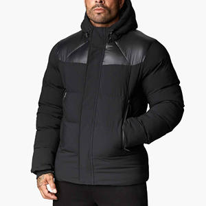 2025 nuevo Abrigo acolchado de burbujas de invierno para hombre de alta calidad hecho a medida con cremallera ligera estilo callejero - Product Image 2