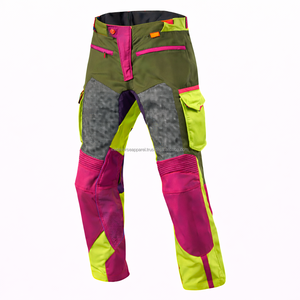 Pantalon de moto tout-terrain respirant, léger, séchage rapide, pour l'été, en cuir avec contrôle qualité par détection par aiguille - Product Image 1
