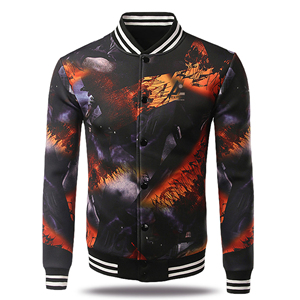 Chaqueta bordada Varsity de cuero para hombre, chaqueta personalizada con logo sublimado y diseño de parches, venta al por mayor - Product Image 1