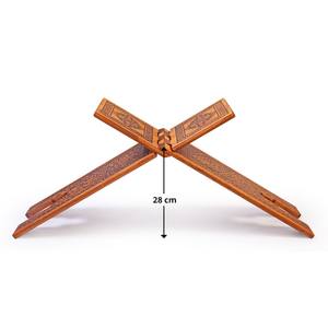 Pupitre en bois de style Seljuk à motif brûlé extra large TS010 AHAP RAHLE (KIZIL AM) AYFA BASIN pour mobilier de bibliothèque - Product Image 3