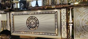 เคาน์เตอร์โลหะสำหรับจัดเลี้ยงงานแต่งงานหรูหรารถเข็น & เคาน์เตอร์สำหรับใช้ในโรงแรมและร้านอาหาร - Product Image 3