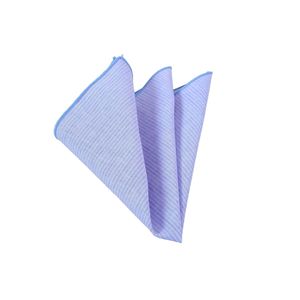 ผ้าคอตตอนซักลายทางสีน้ำเงิน - Product Image 1