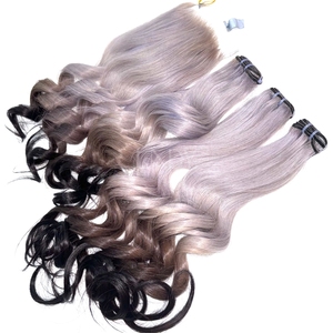 Cheveux bruts de qualité supérieure ondulés couleur personnalisée à partir de vrais cheveux humains au prix de gros - Product Image 4