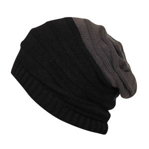 Venta al por mayor de invierno Beanie Knit Hat Color sólido logotipo personalizado 100% algodón estampado cálido y elegante para el invierno - Product Image 2