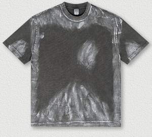 Wholesale Custom Vintage <b>Tie</b> <b>Die</b> <b>t</b>-Shit Washed Drop Shoulder Short Sleeve Oversize 100% Cotton Unisex Acid Wash <b>T</b>-<b>shirt</b> - Product Image 3