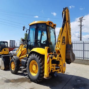 Chargeuse-pelleteuse JCB 3cx haute performance avec godet de rétrocaveuse, meilleure machine de chantier avec pompe à moteur et composants PLC essentiels - Product Image 3