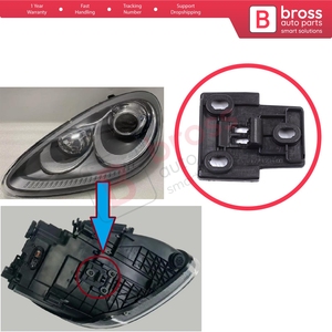 BHL587-1 Left Headlight Holder Repair Bottom Base Locking <b>Bracket</b> for Cayenne MK2 92A 958 2010-2014 7P5941149 - Product Image 5