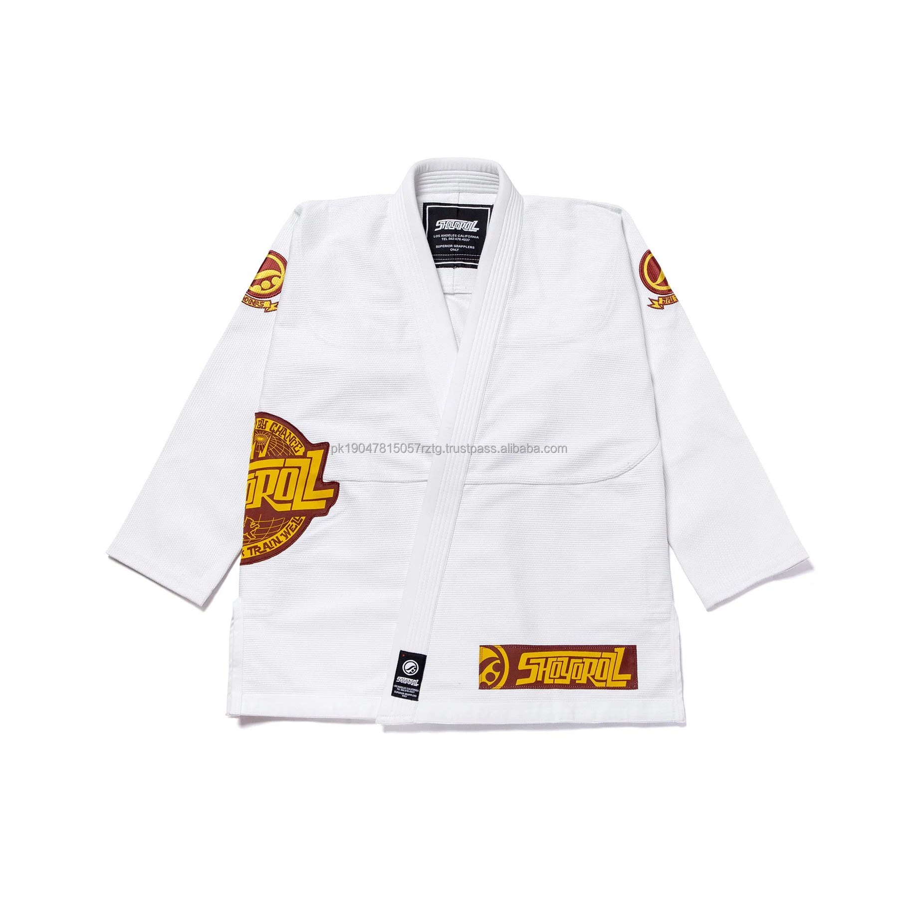 ブラジリアン柔術shoyoroll Batch#8 White Mamba（BJJ Gi Shoyoroll 