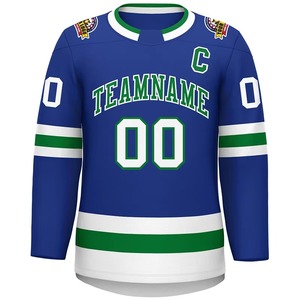 Personnalisable de haute qualité léger mince Polyester Hockey maillots d'entraînement respirant vêtements de Hockey sur glace pour hommes enfants jeunes adultes - Product Image 3