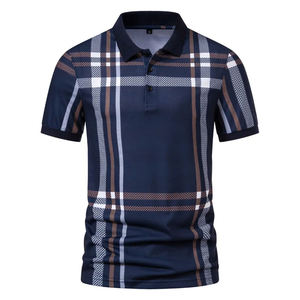2024 <b>Summer</b> Men's Stylish Cotton Bamboo Fiber for <b>Shirts</b> Premium Quality Breathable Casual Wear High Street Printed Jersey 220g - Product Image 3