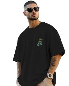 Camiseta de Diseñador de Moda de Alta Calidad al por Mayor, Proveedor de Camisetas Personalizadas para Hombre, Camiseta Deportiva Casual Estampada Holgada a la Moda - Product Image 1
