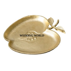 ถาดช็อคโกแลตโลหะทำด้วยมือถาดช็อคโกแลตดีไซน์แบบสำเร็จรูปสีทองของสะสมชุดล่าสุดรอมฎอน - Product Image 4