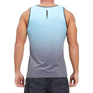 Débardeur pour homme Fitness Muscle Débardeurs sans manches Conception personnalisée impression par sublimation Gym Stringer Tops Fitness Wear Débardeurs - Product Image 3