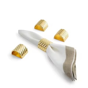 Anillo de Servilleta Decorativo de Metal para Mesa, Porta Servilletas Hecho a Mano de Primera Calidad, Anillo de Servilleta de Metal Nuevo y Elegante para Mesa, Gran Venta - Product Image 2