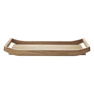 Modrn design Nouvelle arrivée Vaisselle en bois Hôtel Restaurant Plateau Plateau de décoration Plateau de service en bois véritable de noyer - Product Image 1