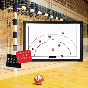 Pizarra Táctica de Plástico Ecológica de Doble Cara, Superficie Magnética/Escriturible, Ligera y Duradera, SYH EB-3045H, para Campos Deportivos de Balonmano - Product Image 6