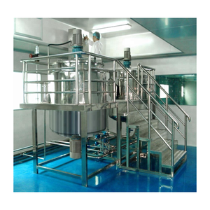 Tanque de Mezcla con Motor de Acero Inoxidable ZT ISO9001 CE 2020, Máquina Emulsionadora al Vacío de 1000L, Homogeneizador Automático para Productos Químicos - Product Image 3