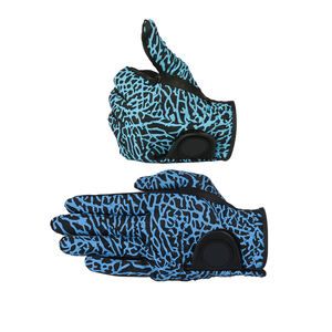 Gants de golf de sport en cuir de mouton Cabretta avec logo imprimé dans un emballage de couleur personnalisé et antidérapant pour hommes - Product Image 1