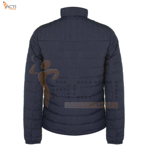 Meilleure vente Veste matelassée d'hiver coupe-vent pour homme Veste bon marché Veste matelassée avec logo personnalisé Nouveau design - Product Image 3
