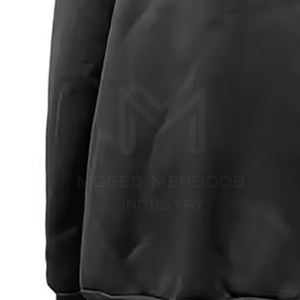 Sudadera con capucha cálida con diamantes de imitación para hombre, artículo de calle de invierno, patrón sólido en técnica de teñido liso, hecha de poliéster/algodón - Product Image 6