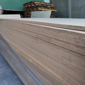 Bán nóng 2.5mm, 12mm, 15mm, 17mm 1220x2440mm trắng hai mặt ván melamine MDF để trang trí - Product Image 4