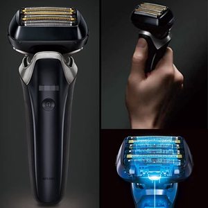 Cuchilla de Repuesto de 6 Hojas para Afeitadoras Eléctricas, Afeitadora de Triple Cuchilla con Función Impermeable y Lavable para Cara y Barba - Product Image 4