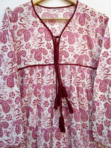Nouveautés Vêtements pour femmes en coton Robe longue décontractée à manches longues Look d'été Robe longue en coton à usage ethnique - Product Image 5