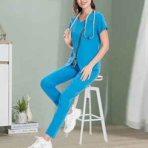 Costume de gommage d'allaitement extensible Costume de gommage d'allaitement léger Nouvelle arrivée Ensemble de gommage respirant - Product Image 2