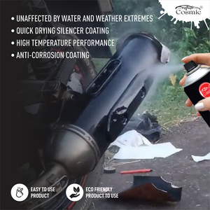 Sơn phủ giảm thanh siêu bền 500ml bán chạy nhất dành cho hệ thống ống xả xe máy và ô tô, giá cả cạnh tranh - Product Image 2