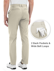 . Pantalon de golf respirant pour homme Conception de vêtements de sport légers conçus pour les entraînements de marche et le confort quotidien - Product Image 2