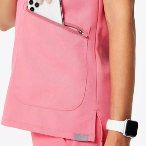 Confortable réutilisable médical Scrubs OEM nouveau Style coton unisexe hôpital médical Scrubs infirmière uniforme - Product Image 3