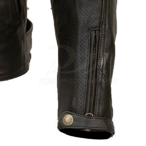 Chaqueta de Motociclista para Hombre, Nueva, de Alta Calidad, Hecha de Cuero, MOQ Bajo - Product Image 5